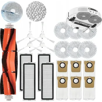 Sada příslušenství pro robotický vysavač PŘÍSLUŠENSTVÍ PRO XIAOMI ROBOT VACUUM X10+ / SADA KARTÁČE FILTRY VRECKA MOPY