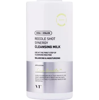 VT COSMETICS REEDLE SHOT SYNERGY CLEANSING MILK - Čisticí pleťové mléko