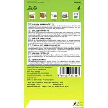 Semeno Zelseed Okurka nakl. - Lenka F1 hu. 1g