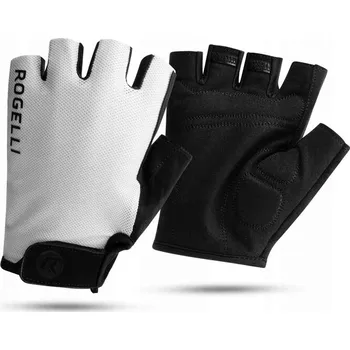 Cyklistické rukavice Cyklistické rukavice Rogelli 128-140 bílé
