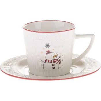 Casa de Engel Porcelánový šálek s podšálkem 110 ml