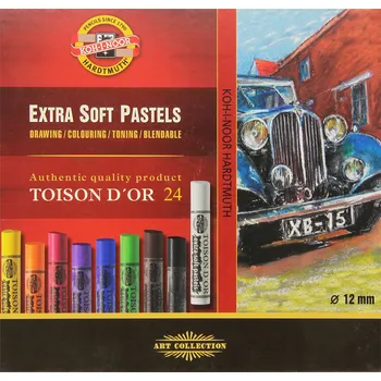 Kresba Pastelky Koh-I-Noor pastelové, 24 ks