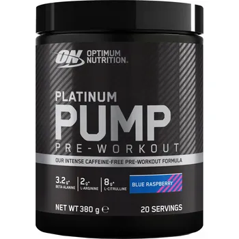 Anabolizér Optimum Nutrition Platinum Pump 380g NO booster (Předtréninkový stimulant)