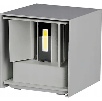 Nástěnné svítidlo Nástěnné Svítidlo V-TAC 6W Nástěnka Nahoru/Dolů Nastavitelná Šedá Čtverec Bridgelux