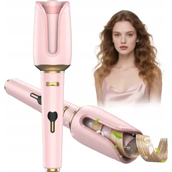 Kulma Automatická kulma na vlasy KERAMICKÁ OTOČNÁ RYCHLÉ PŘEDEHŘÍVÁNÍ LCD 35W