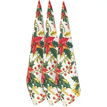 Utěrka ARÔME HOME Sada 3 utěrek 50*70 cm, Vánoční hvězda