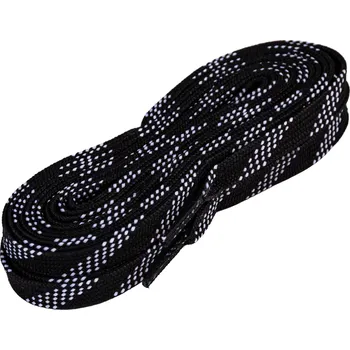 Tkaničky do bot Waxed Laces Pro Black 140