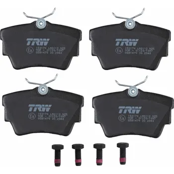 Brzdová destička Sada brzdových destiček, kotoučová brzda LUCAS GDB1479