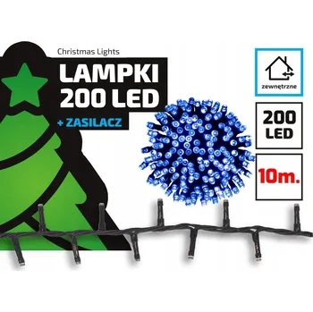 Vánoční dekorace Vánoční osvětlení na stromeček Okej Lux 101 - 200 světýlek