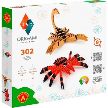 kreativní sada Origami PAVOUK A ŠKORPION 3D Pro Hraní Pro CHLAPCE Kreativní Sada DIY
