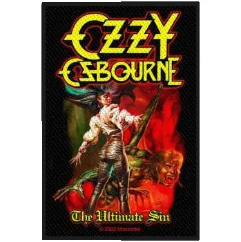 Nášivka Merch Ozzy Osbourne: Nášivka The Ultimate Sin 2020