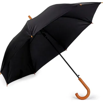 Deštník Deštník vystřelovací unisex, velké, 7 černá hnědá
