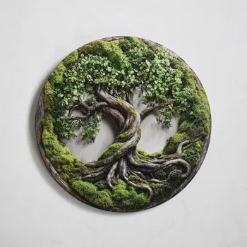 Obraz Dublez Mechový strom života 22 x 22 cm