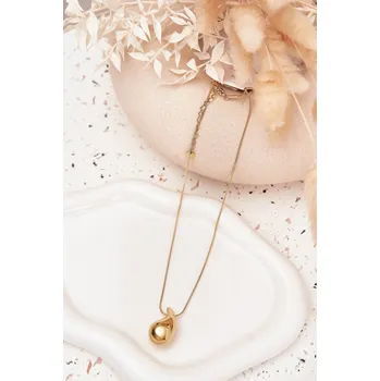 Dámská halenka Náhrdelník Na Žíji S Přívěskem Slza Zlato univerzální