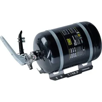 Hasicí přístroj OMP CMSST7 mechanický hasicí přístroj ecolife plus steel 3kg s FIA, černá