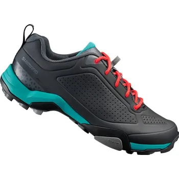 Pánské cyklistické tretry boty Shimano SH-MT3W černo-zelené