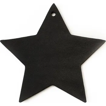 Vánoční ozdoba Arwel Černá vánoční ozdoba hvězda 619-1216-60