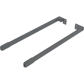 Nábytkové kování Zásuvkový Box Slim reling podélný 350 Antracit