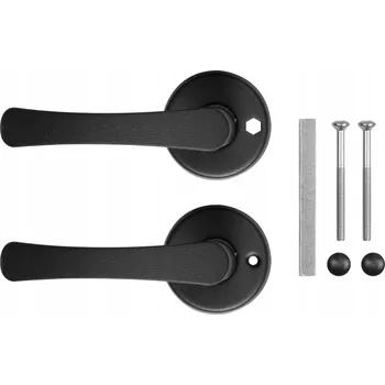 Dveřní kování Klika ke dveřím interiérovým ADGO Štítek kulatý