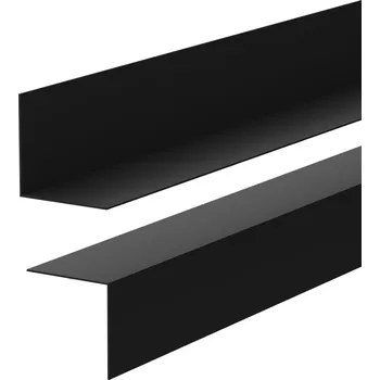 Podlahová lišta Lišta Questprofile PVC 50 x 20 délka 200 cm černá