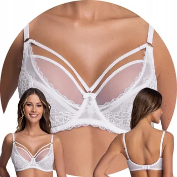 Podprsenka Ava podprsenka nevyztužená bílá velikost 80B