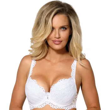Dámské spodní prádlo Push-up podprsenka Róża Newia bílá 85C