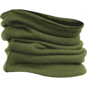 Nákrčník Nákrčník termální z merino vlny 100% MERINO VLNA khaki