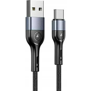 Datový kabel Kabel Usams USB - USB typ C 1 m černý