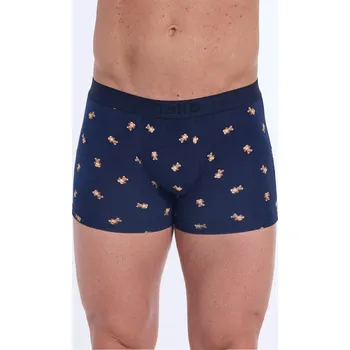 Boxerky Boxerky pro muže Cornette – bavlněné s elastanem, granát XXL i170_HE-508-XXL-039351-157