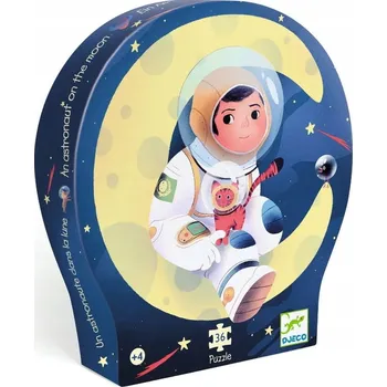 Puzzle Puzzle ASTRONAUT NA MĚSÍCI 36 dílků DJ07301
