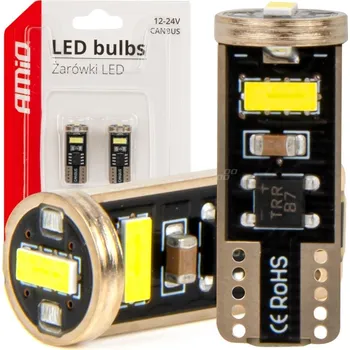 Povinná bezpečnostní výbava Žárovky Amio 03720 W5W 2 ks