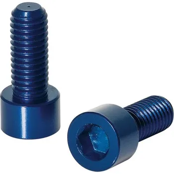 Košík na láhev šrouby XLC pro držák lahve modré 2ks