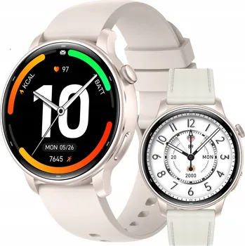 Hodinky CHYTRÉ HODINKY dámské GPS voděodolné hodinky MENU PL AMOLED puls sport 2 řemínky