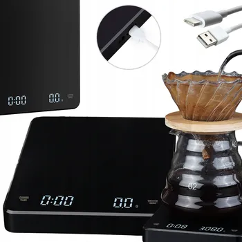 Kuchyňská váha ELEKTRONICKÁ KUCHYŇSKÁ VÁHA PŘESNÁ 3000g / 0,1g LCD DISPLEJ