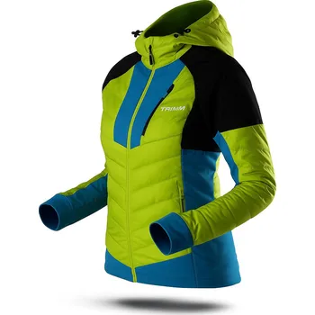 Dámská zimní bunda TRIMM CONTRA lime green/jeans blue Barva: lime green/jeans blue, Velikost: M