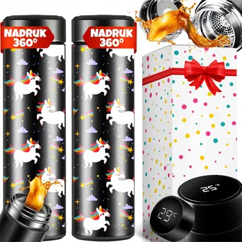 TERMOHRNEK TERMOSKA S KRABIČKOU PRO DĚTI JEDNOROŽCI NAROZENINY DO ŠKOLY