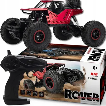 RC model auta VELKÝ SAMOCHÓD NA DÁLKOVÉ OVLÁDÁNÍ AUTO RC KOV TERÉNNÍ 1:16 DÁLKOVÉ OVLÁDÁNÍ POHON 4X4