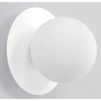 Nástěnné svítidlo Emibig Americana nástěnné svítidlo 1x8 W bílá 1554/K1