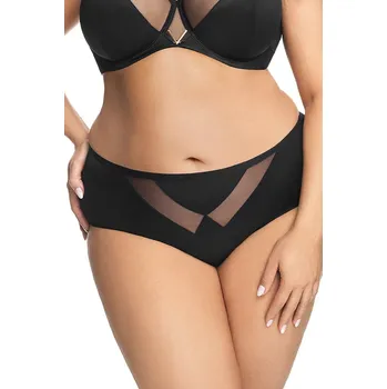 Dámské oblečení Gorsenia Vicky Klasické Černé Kalhotky Maxi, XL i510_37360550731