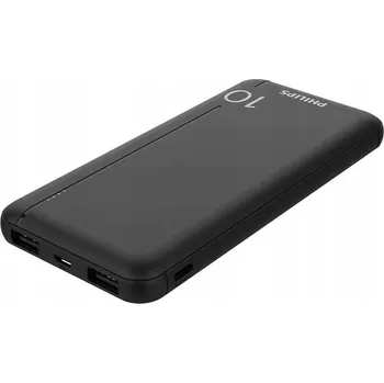 Powerbanka Powerbank Philips 10000 mAh černý