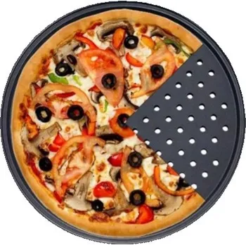 Plech na pečení PLECH NA PIZZU FORMA NA PEČENÍ PEKÁČ 32 cm