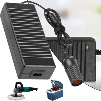 Bezpečnostní kamera SÍŤOVÝ ADAPTÉR DO AUTA, AC NA DC, ZÁSUVKA ZAPALOVAČE