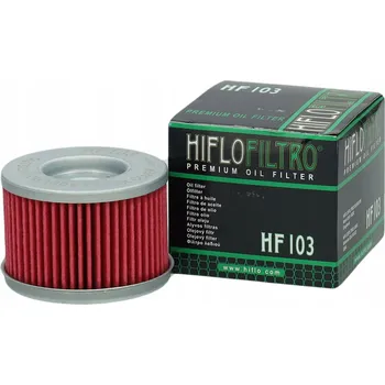 Filtr pro motocykl Hiflofiltro HF103 olejový filtr Hiflofiltro CRF CBR