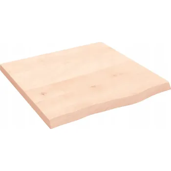 Konferenční stolek Čtvercový stolek VidaXL 60 x 3 x 60 cm, přírodní dub