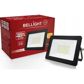 BELLIGHT LED reflektor nízké napětí AC/DC 12/24/36V 20W černý 4000K