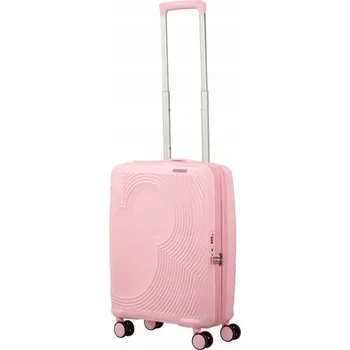 Malý rozšiřitelný kufr American Tourister Mickey Magic - pastelově pink