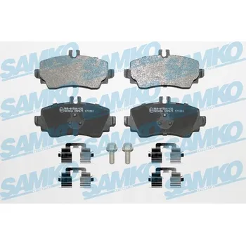 Brzdová destička Sada brzdových destiček, kotoučová brzda SAMKO 5SP671K