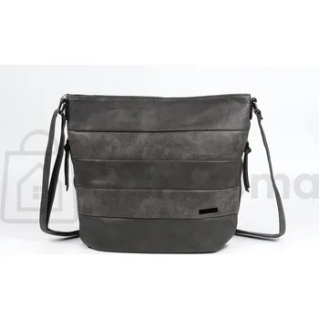 Kabelka Dámská crossbody kabelka z koženky Šedá