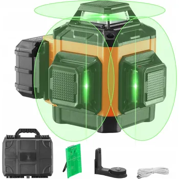 Měřící laser Rotační křížový laser niwelator 30m laserová vodováha 12 linií