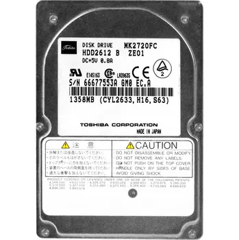 Interní pevný disk TOSHIBA 1.3GB 4.2K ATA 2.5'' MK2720FC